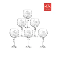 Set X6 Copas Gin Tonic Melodia 650 ml en Cristal Rcr