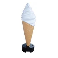 Cono de Helado Modelo Publicidad
