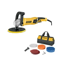 Polichadora 7 Pulgadas 1200W Pretul 1000-3500 RPM IP20 con Maletín