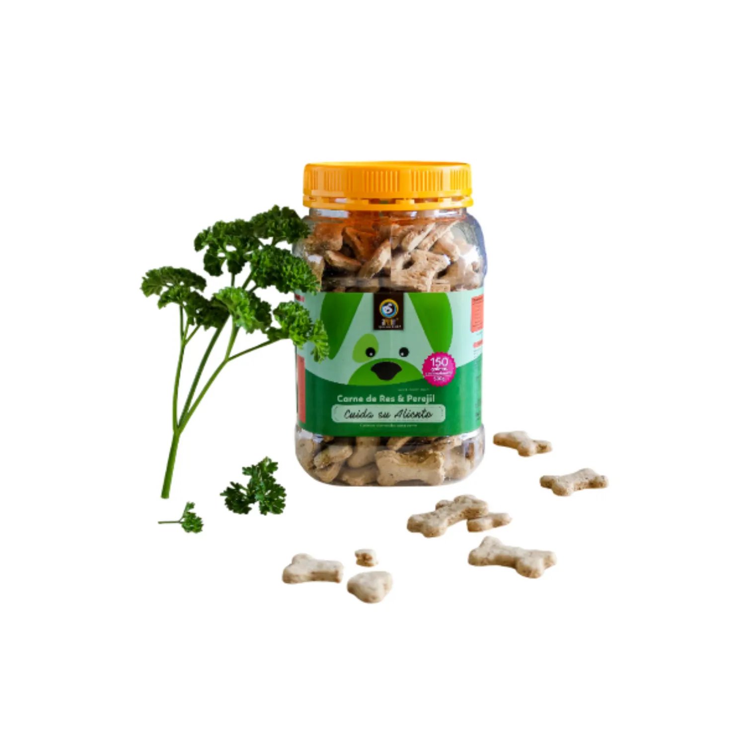 Galletas Snacks para Perro Apetit Res y Perejil Bombonera 500g
