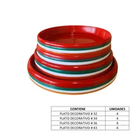 Kit Platos Decorativos Grandes