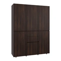 Closet Bea 200X150X48 Rta Café Wengue