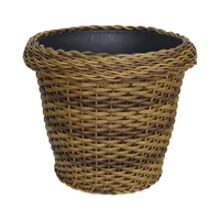 Maceta Tejida Dagua 18Cm Cafe