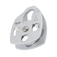 Polea Movil Sencilla En Aluminio 30kn para Cuerda de 16mm