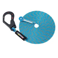 Linea de Vida 20m Gancho Dielectrico 2 1/4 En Cuerda de 11mm