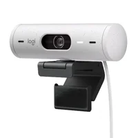Cámara Web Full Hd Logitech Brio 500 / Rightlight 4 con HDR Blanco