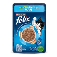Comida Húmeda Gato Felix Megamix 85g