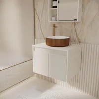 Mueble Elevado para Lavamanos Vera 60 43.7x60.2x48cm Niebla Capri Sensi Dacqua