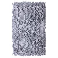 Tapete De Baño Shaggy Coral 40X60 Cm Nbc0401000/110 Gris