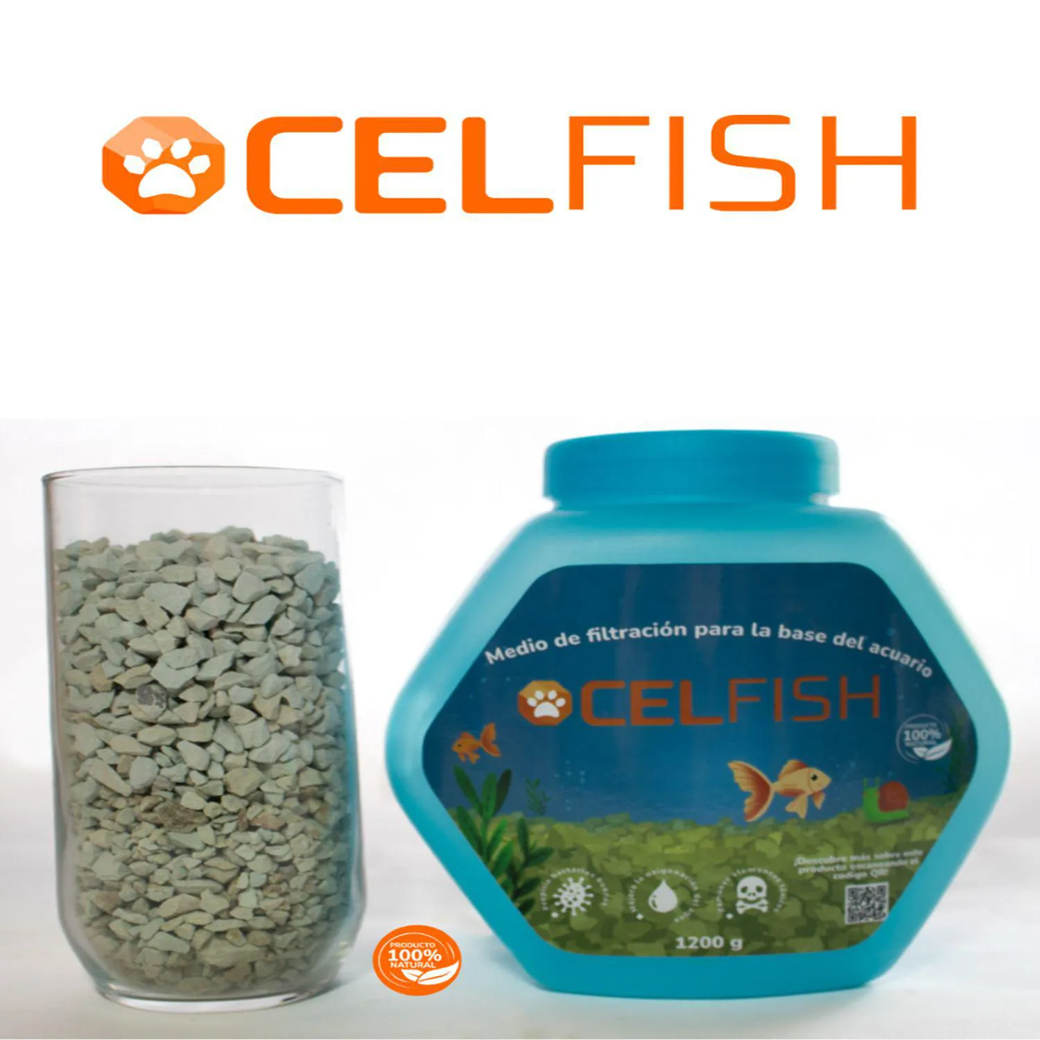 Celfish Base Medio De Filtración Para La Base De Acuarios