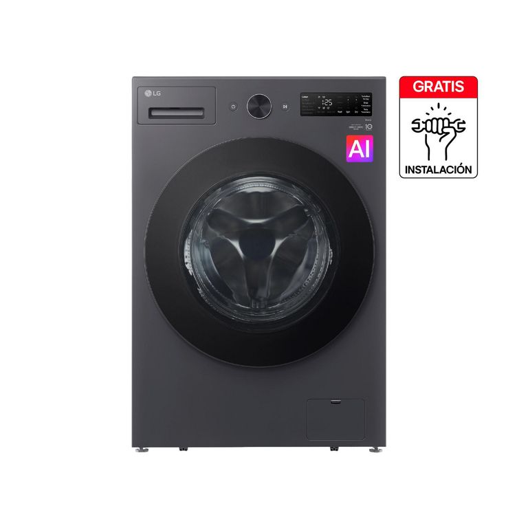 Lavadora Secadora 2 En 1 Carga Frontal 16kg Aidd Wd16egnts6p Gris Grafito