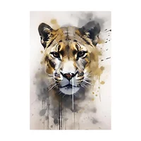 Cuadro Jaguar Grande 70 X 100 X 3 Cms