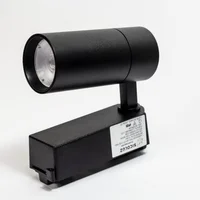 Tl542-10w 4k N Spot Led Negro 10 Watios 4000k 800lm 100-240v 3 Vias Fase Neutro Tierra 15cm 7cm 15cm 20-40