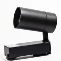 Tl542-20w 4k N Spot Led Negro 20 Watios 1400lm 4000k 100-240v 3 Vias Fase Neutro Tierra 8cm 7cm 18cm 20-40