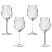 Set x 4 Copas Vino Rojo Plisse 50cl 17oz