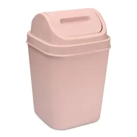 Cesto de Basura 15L Tapa Vaivén Caneca Plástica Set X 10 Unidades