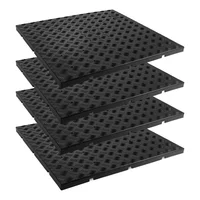Estibas Plásticas Lisas Modulares 60X60 cm Capacidad 500 Kg Set X 12 Unidades