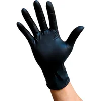 Guante de Nitrilo Negro Clay Talla XL Set X 1000 Unidades
