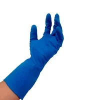 Guante de Látex Ultra Forte Azul Coraza Talla M Set X 500 Unidades