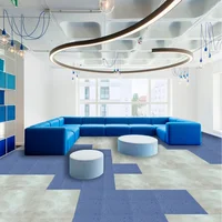 Piso Vinílico Vct de 3mm 30*30 cm Texturizado Tono Blue Caja x 3.33 M2