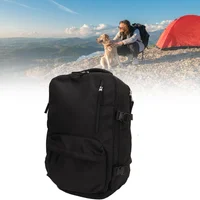 Morral De Viaje Expandible 40 Litros Negro