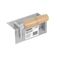 Esquinero Exterior Redondo 6 Pulgadas para Muro Truper Mango Madera