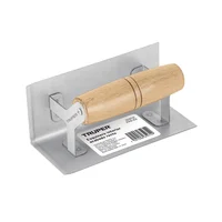 Esquinero Interior Recto 6 Pulgadas para Muro Truper Mango Madera