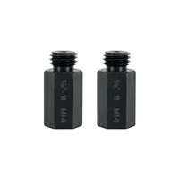 Juego de Adaptadores Pomo Polichadora 2 Piezas Truper 5/8''-11