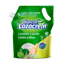 Lavaloza Liquido Limón y Aloe Lozacrem 1500ml
