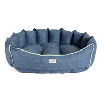 Cama Para Perro Mediana Fresh Indigo 60X70Cm Guamba