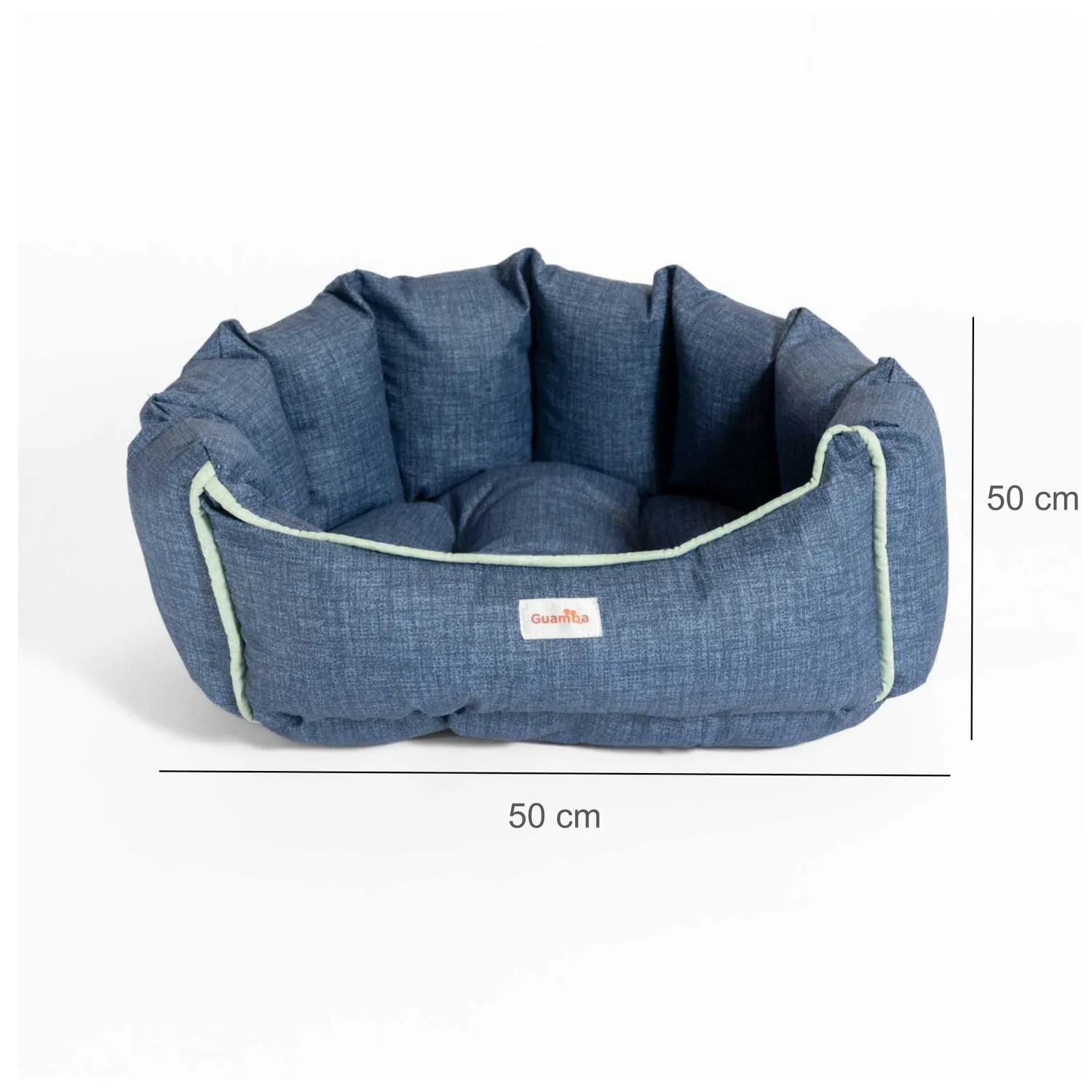 Cama para Perro Pequena Fresh Indigo 50X50Cm Guamba 5