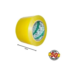 Cinta Multipropósito De Polietileno - Amarilla 72 mm x 50 m / Paquete x 4 Und
