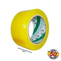Cinta Multipropósito De Polietileno - Amarilla 48mm x 50m / Paquete x 6 Und