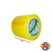 Cinta Multipropósito De Polietileno - Amarilla 96mmx 50m / Paquete x 3 Und