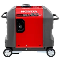 Generador Eléctrico a Gasolina Portátil Honda Tipo Inverter Silencioso 3000 W