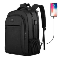 Mochila Maleta Impermeable Antirrobo Con Puerto Usb Notebook