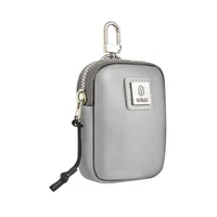 Mini Bolso E Pouch Estuche Organizador Pu Resistente al Agua con Compartimentos