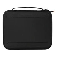 Bolso Protector Wiwu Parallel Negro para Ipad Air 12.9 a 13.3 con Carcasa Rígida E Impermeable