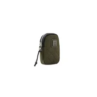 Mini Bolso Q Pouch Organizador Nylon Impermeable Verde