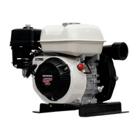 Motobomba Gasolina Enermax Honda Centrifuga Alta Presion En Hierro 1.5x1.5 Gp160
