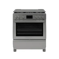Estufa de Piso 5 Puestos Con Horno a Gas Propano Si 9576 Challenger Negro