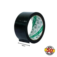 Cinta Empaque - Color Negro 48mm x 50m / Paquete x 6 Und
