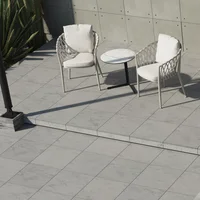 Piso Piscina Coral Gris Caja Por 0.5m2 49.5x49.5 cm