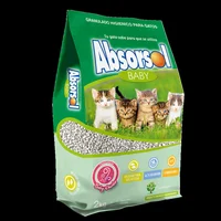 Arena Sanitaria Para Gatos Absorsol Bebes X2 Kg