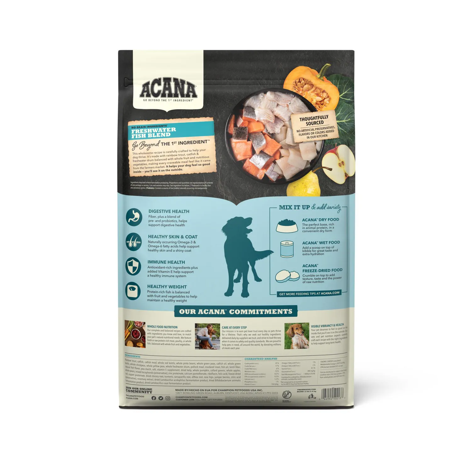 Comida Seca Perro Acana Fresh Water Fish 5.8k