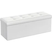 Puf Plegable SONGMICS MAZIE con Gran Capacidad y Estilo Moderno