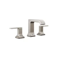Grifo De Baño Delta Velum Con Acabado Níquel Cepillado Para Lavabo