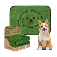 Almohadillas Lavables Para Perros Qeils Reutilizables Antideslizantes Paquete De 2