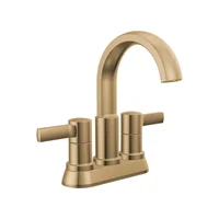 Grifo De Baño Delta Albion Con Acabado Bronce Champán Cepillado