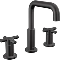 Grifo De Baño Negro Mate Con Montaje De Drenaje Push Pop